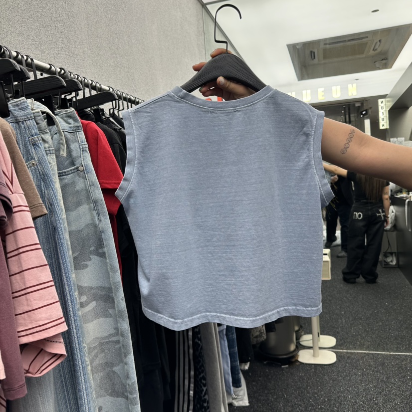NUEUN東大門㊣代購女士新品時尚真品熱賣休閑25春夏吊帶背心NUEUN/SEEOT吊帶/背心