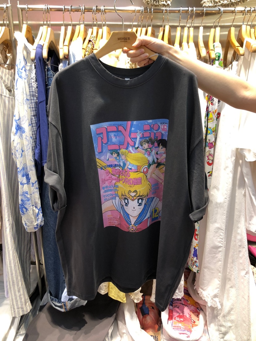 MENDL S東大門㊣直郵女裝新款人氣推薦熱賣時尚25春夏休閑T恤MENDL ST恤圖色3