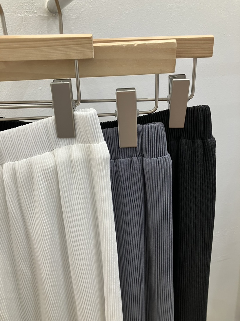 FL LANEL東大門㊣代購女士新品時尚職業推薦休閑人氣長裙百褶FL LANEL長裙