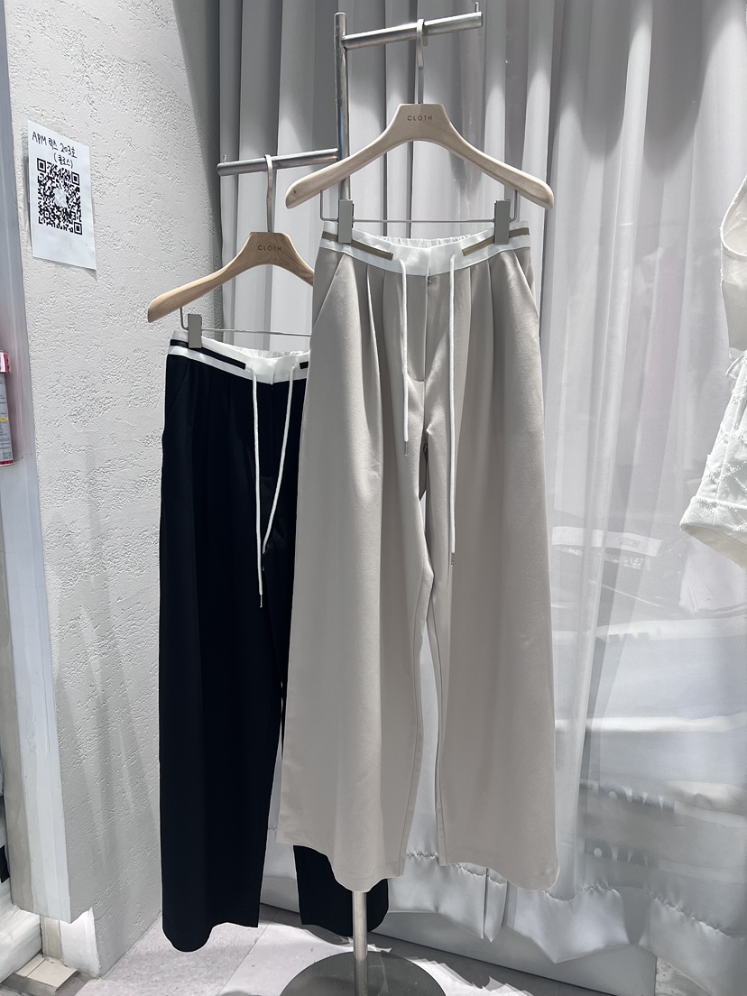 CLOTH東大門㊣代購女裝新品熱賣休閑真品25春夏人氣推薦休閑褲CLOTH休閑褲