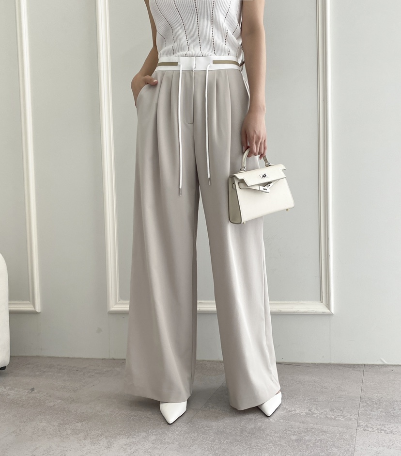 CLOTH東大門㊣代購女裝新品熱賣休閑真品25春夏人氣推薦休閑褲CLOTH休閑褲