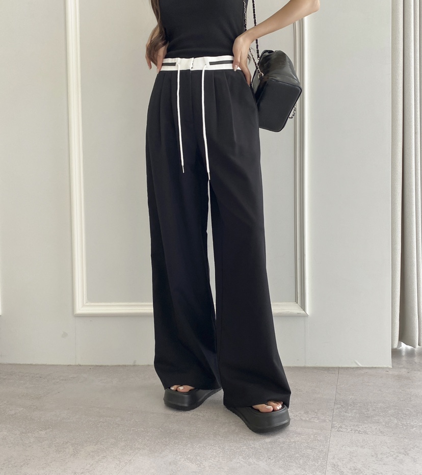 CLOTH東大門㊣代購女裝新品熱賣休閑真品25春夏人氣推薦休閑褲CLOTH休閑褲圖色2