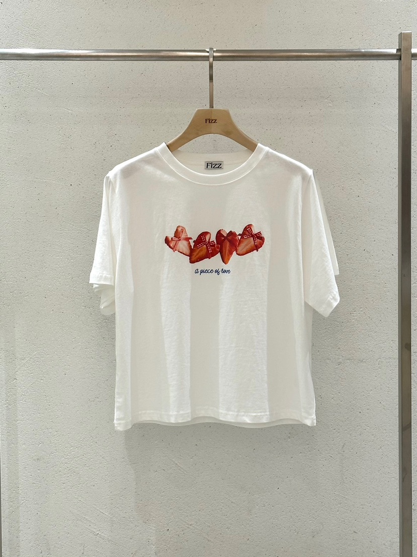 FIZZ韓國代購㊣女裝新品真品25春夏人氣推薦職業時尚熱賣T恤FIZZT恤