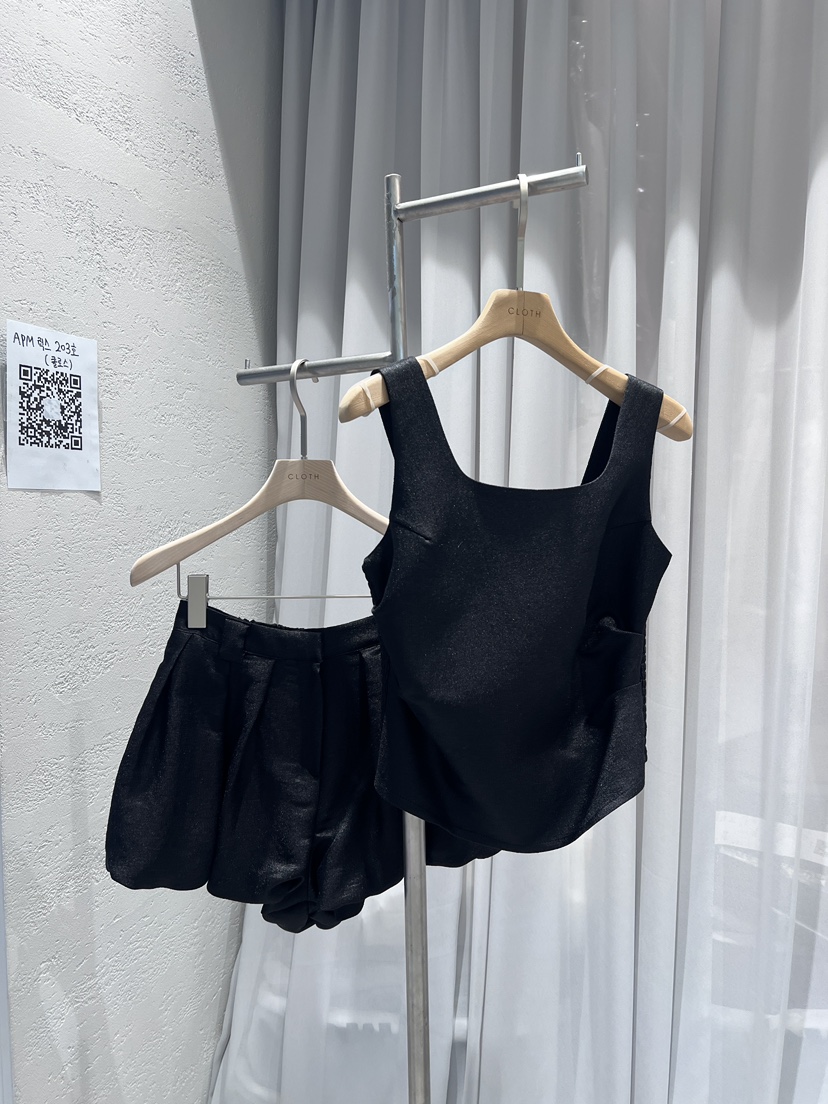 CLOTH韓國代購㊣女裝新品25春夏真品人氣職業休閑套裝兩件套CLOTH套裝圖色2