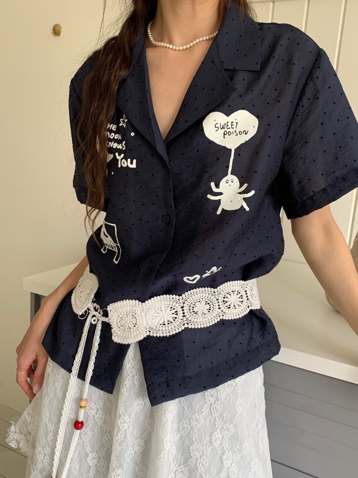 MORE THAN-P韓國代購㊣女裝新品職業真品人氣休閑襯衫蕾絲衫MORE THAN襯衫/蕾絲衫