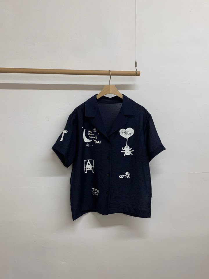 MORE THAN-P韓國代購㊣女裝新品職業真品人氣休閑襯衫蕾絲衫MORE THAN襯衫/蕾絲衫圖色3
