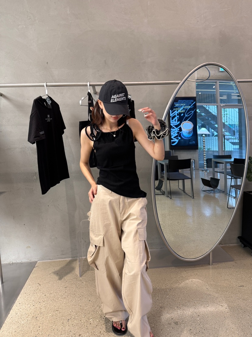 LUMIPLE韓國代購㊣女裝新品時尚熱賣職業人氣真品休閑吊帶背心LUMIPLE吊帶/背心