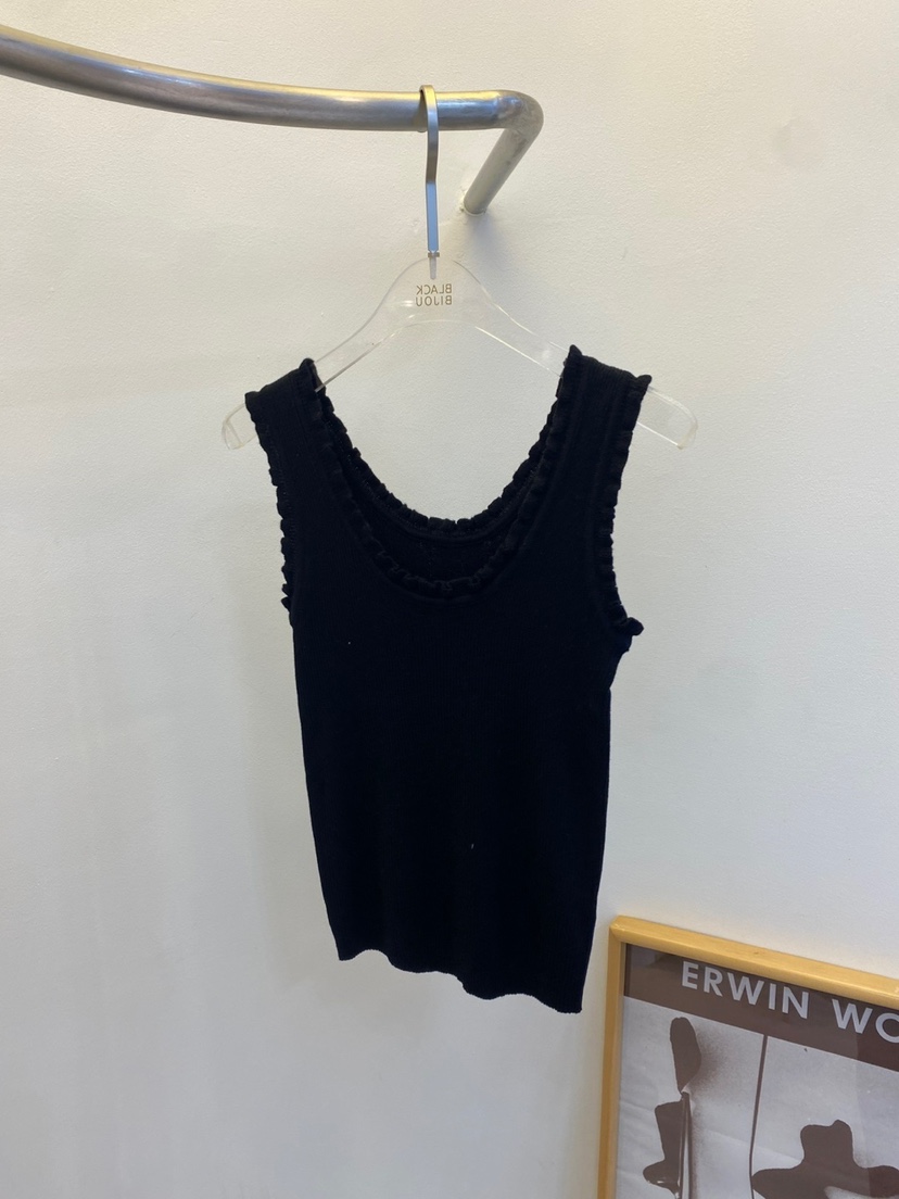 BLACK BIJOU東大門㊣實拍女裝新品時尚推薦真品25春夏吊帶背心BLACK BIJOU吊帶/背心圖色2