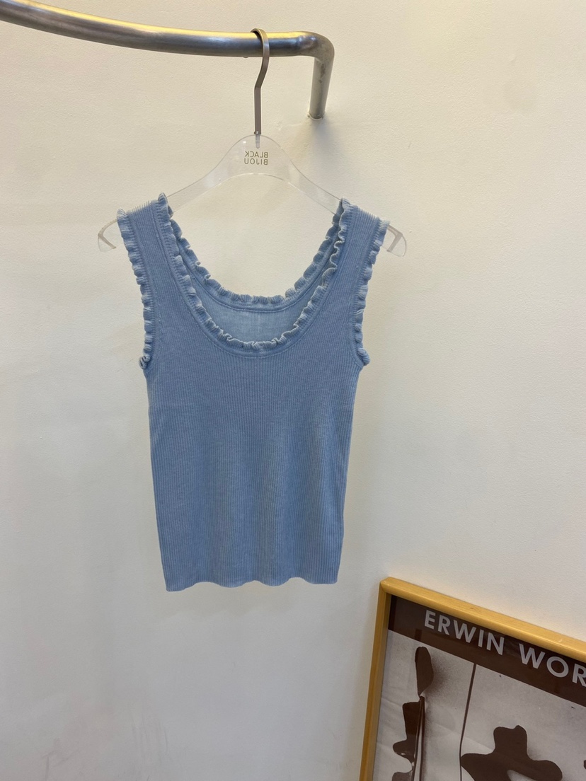 BLACK BIJOU東大門㊣實拍女裝新品時尚推薦真品25春夏吊帶背心BLACK BIJOU吊帶/背心圖色4