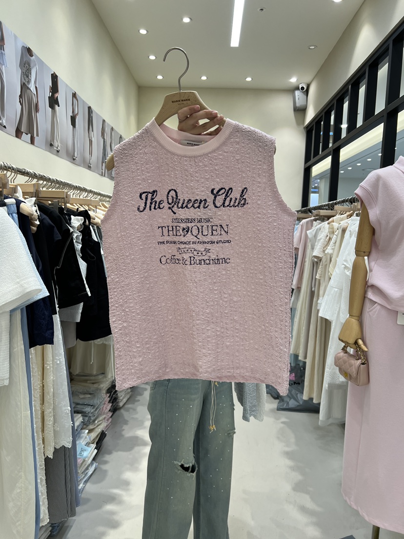 MARIE MARIE東大門㊣直郵女士新品25春夏休閑真品吊帶背心MARIE MARIE吊帶/背心圖色2
