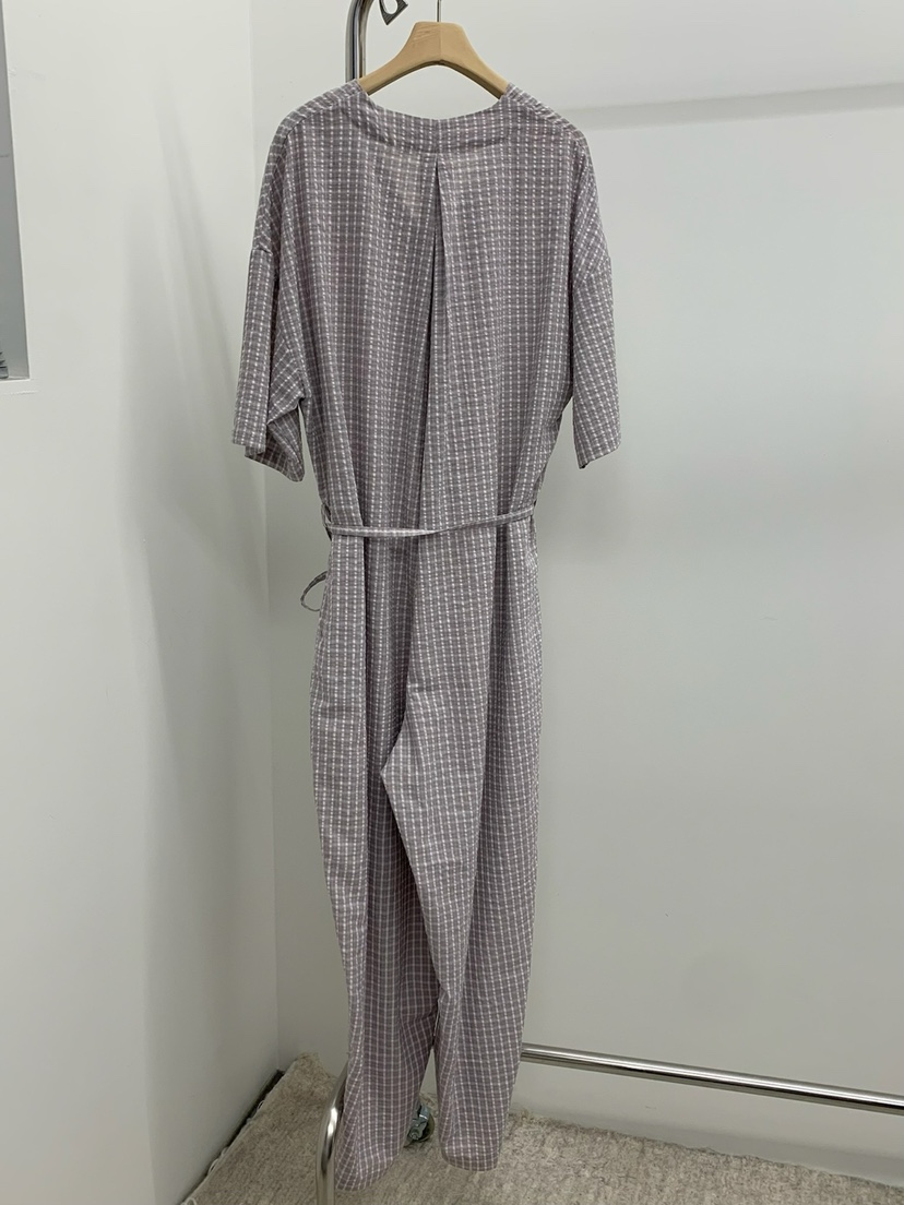 LOVE MY SANTA東大門㊣代購女裝新品推薦職業連體褲含腰繩Santa/LOVE MY SANTA連體褲