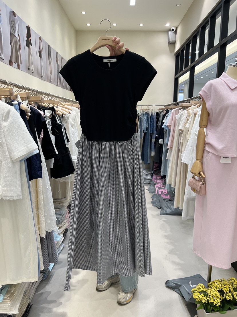 MARIE MARIE東大門㊣實拍女士新品25春夏時尚熱賣推薦連衣裙MARIE MARIE連衣裙圖色3