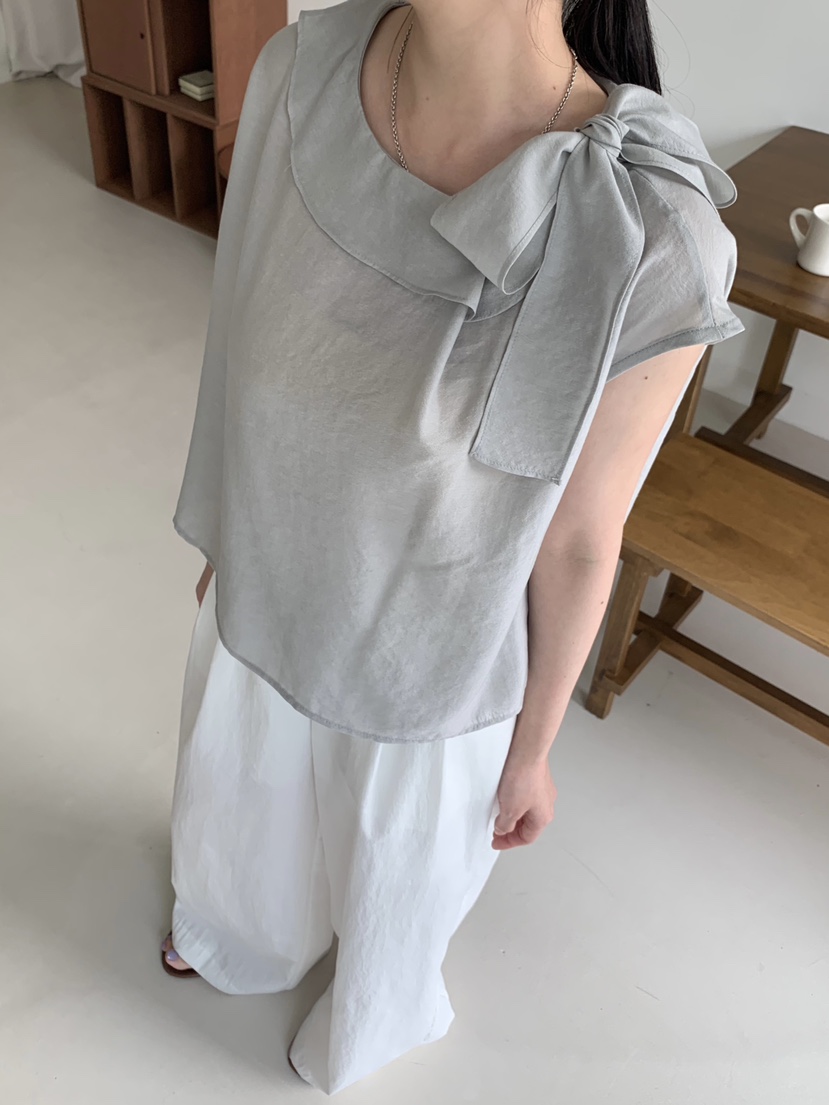 ADELINE東大門㊣代購女裝新款職業推薦熱賣25春夏襯衫蕾絲衫ADELINE襯衫/蕾絲衫