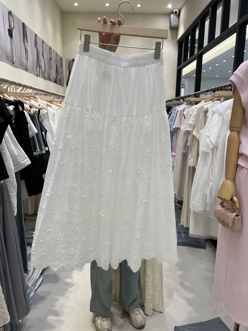 MARIE MARIE東大門㊣直郵女裝新品時尚25春夏熱賣長裙刺繡MARIE MARIE長裙