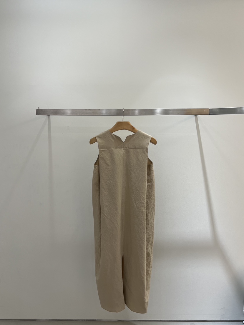 ONESTASTE韓國代購㊣女裝新品熱賣25春夏真品休閑連衣裙亞麻TASTE/ONESTASTE連衣裙