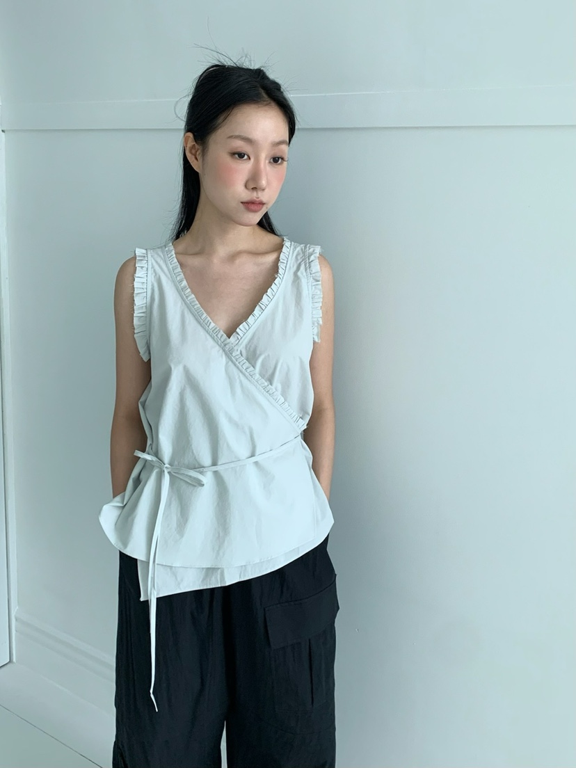 LOVE MY SANTA東大門㊣代購女士新款真品25春夏休閑吊帶背心Santa/LOVE MY SANTA吊帶/背心圖色2