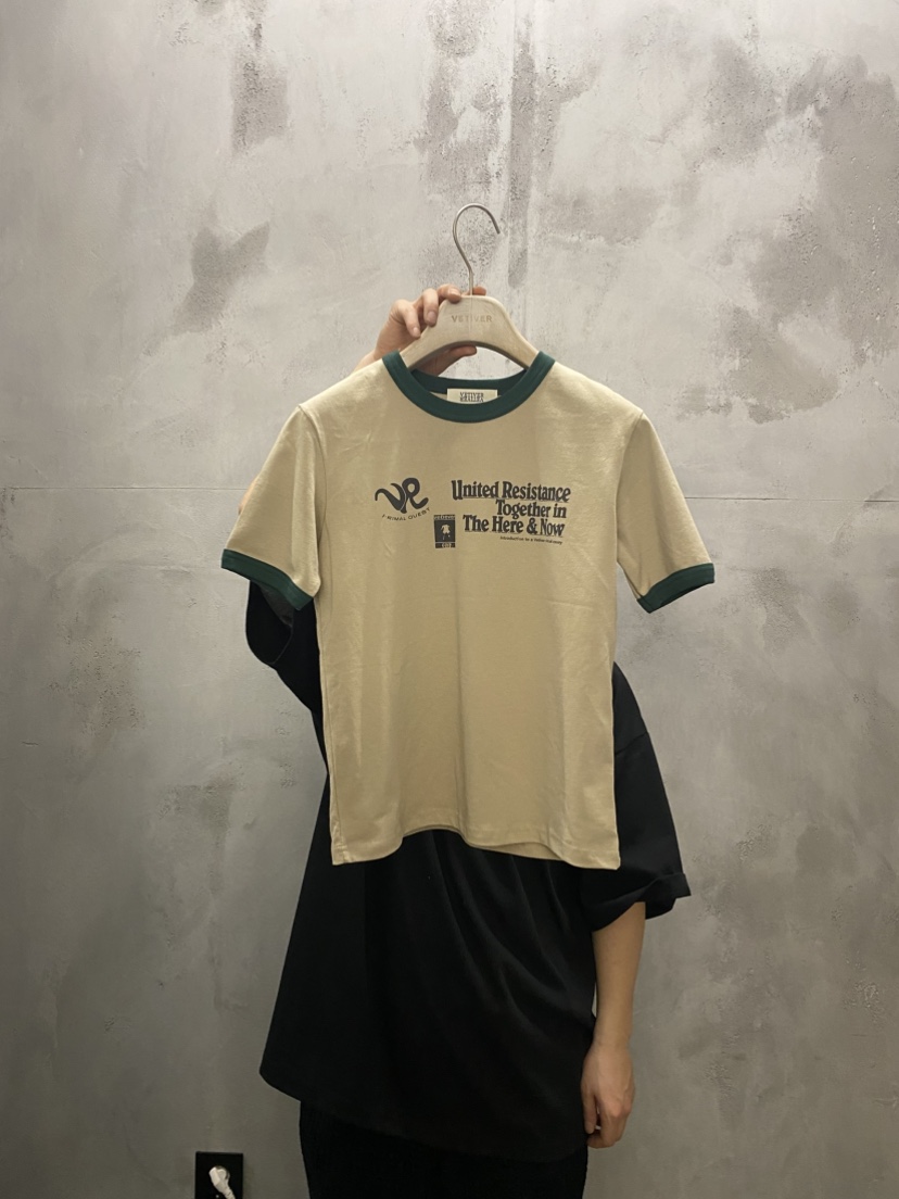 THE VETIVER-A東大門㊣實拍女士新品職業推薦人氣25春夏T恤VETIVER-AT恤圖色2