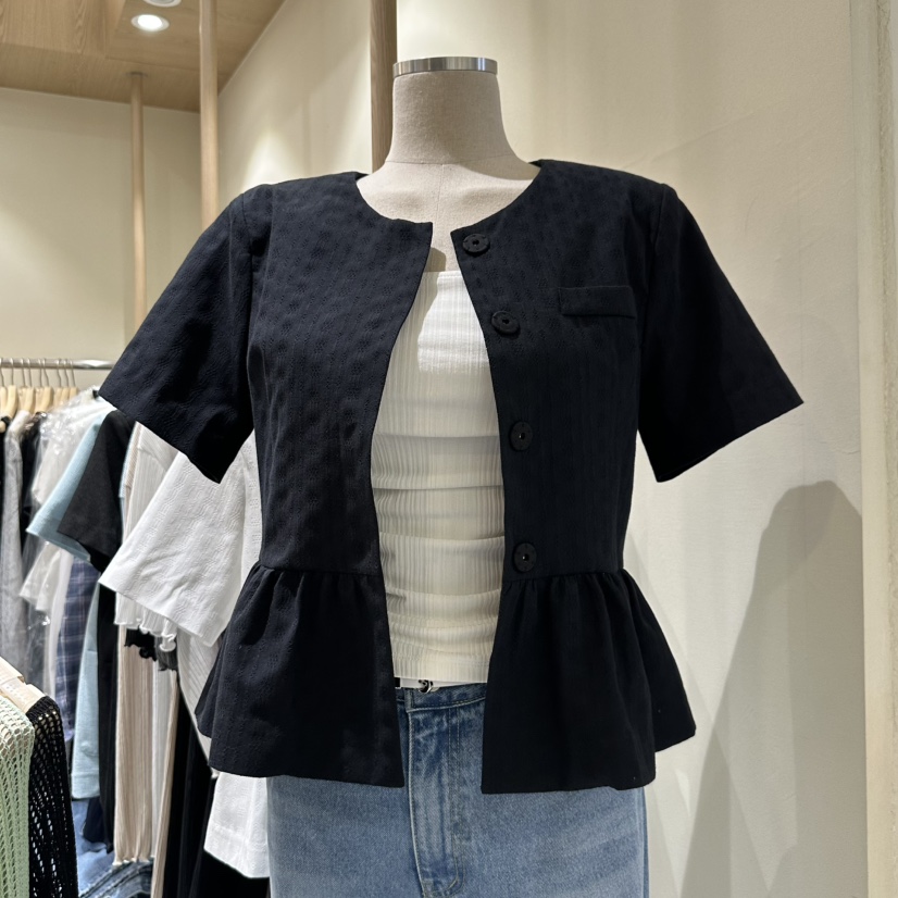 VINTAGE VIBE韓國直郵㊣女士新款休閑熱賣真品25春夏人氣夾克VINTAGE VIBE夾克圖色2