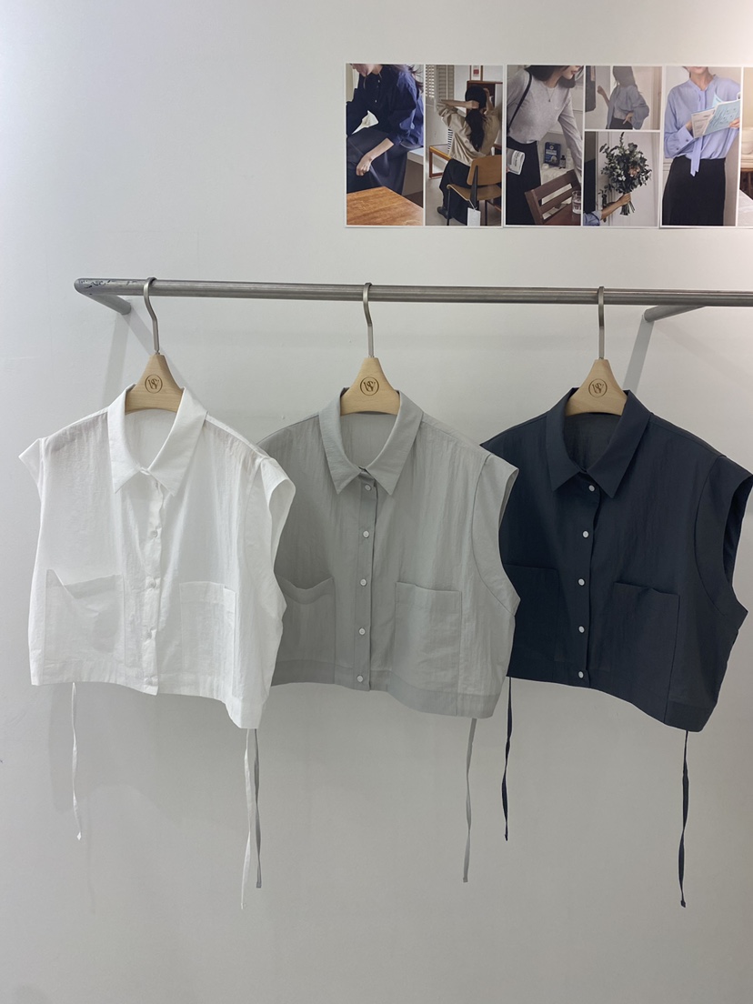 WEAUE SELVAGE東大門㊣實拍女裝新品休閑人氣推薦襯衫蕾絲衫WEAUE SELVAGE襯衫/蕾絲衫