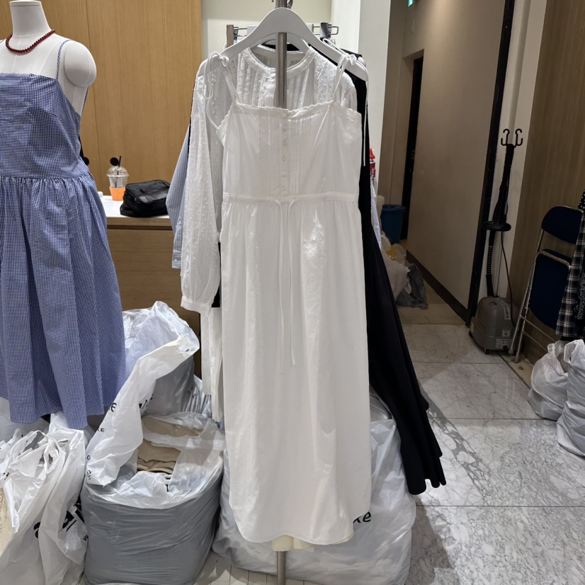 THE SIGNATURE韓國代購㊣女裝新款真品25春夏推薦時尚連衣裙THE SIGNATURE連衣裙