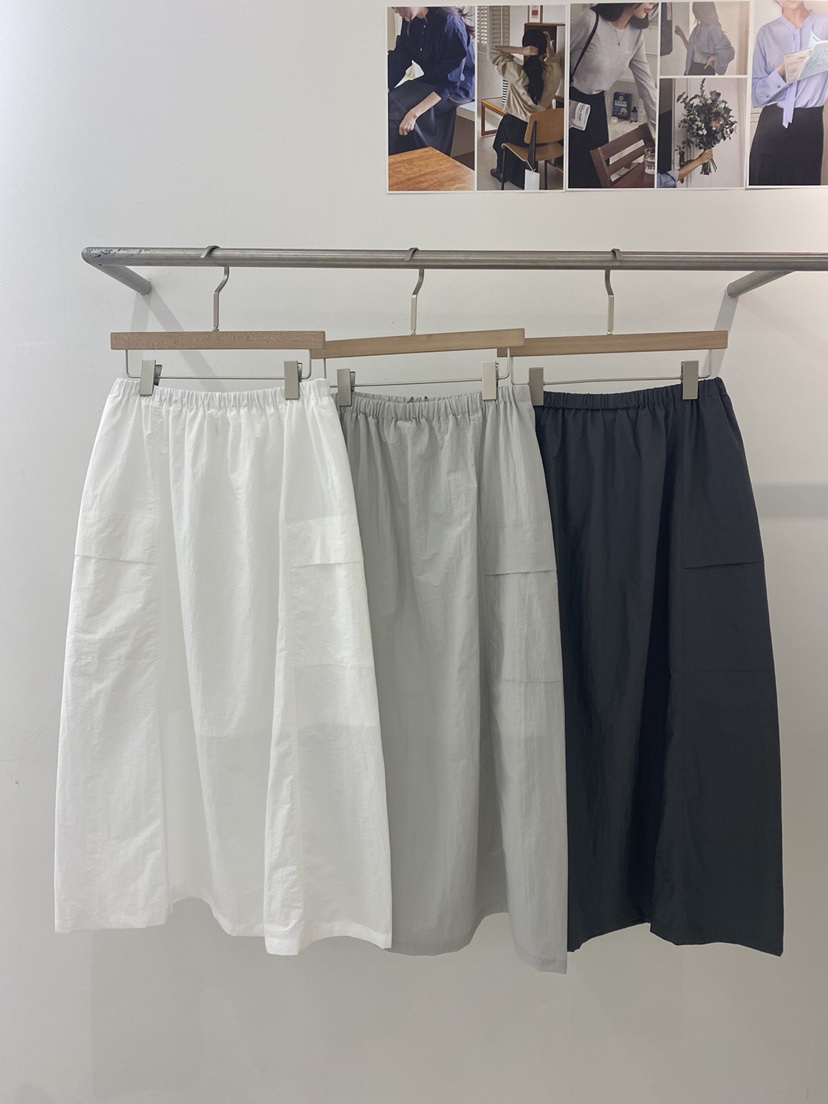 WEAUE SELVAGE韓國直郵㊣女士新品25春夏休閑熱賣職業長裙WEAUE SELVAGE長裙
