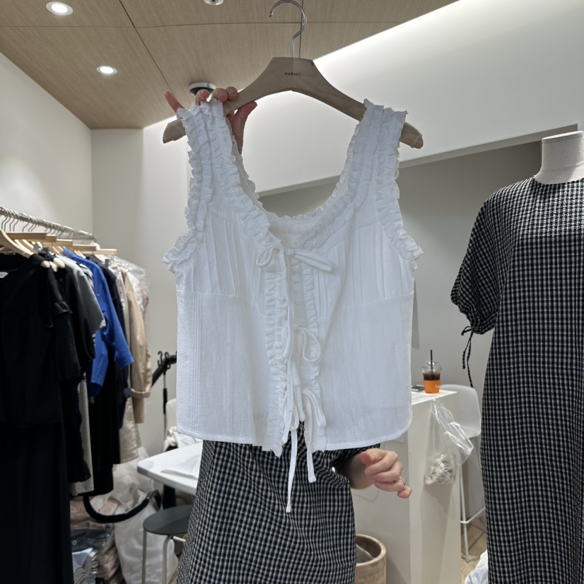 MARANT東大門㊣實拍女裝新款推薦人氣熱賣職業時尚吊帶背心MARANT吊帶/背心