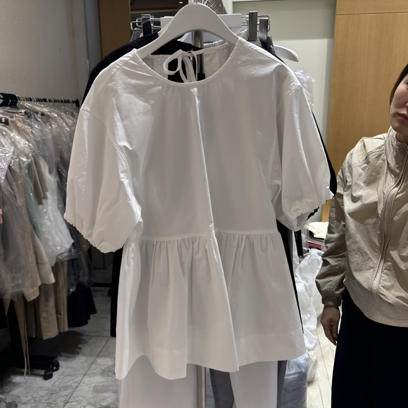 THE SIGNATURE韓國直郵㊣女士新品時尚推薦休閑襯衫蕾絲衫THE SIGNATURE襯衫/蕾絲衫
