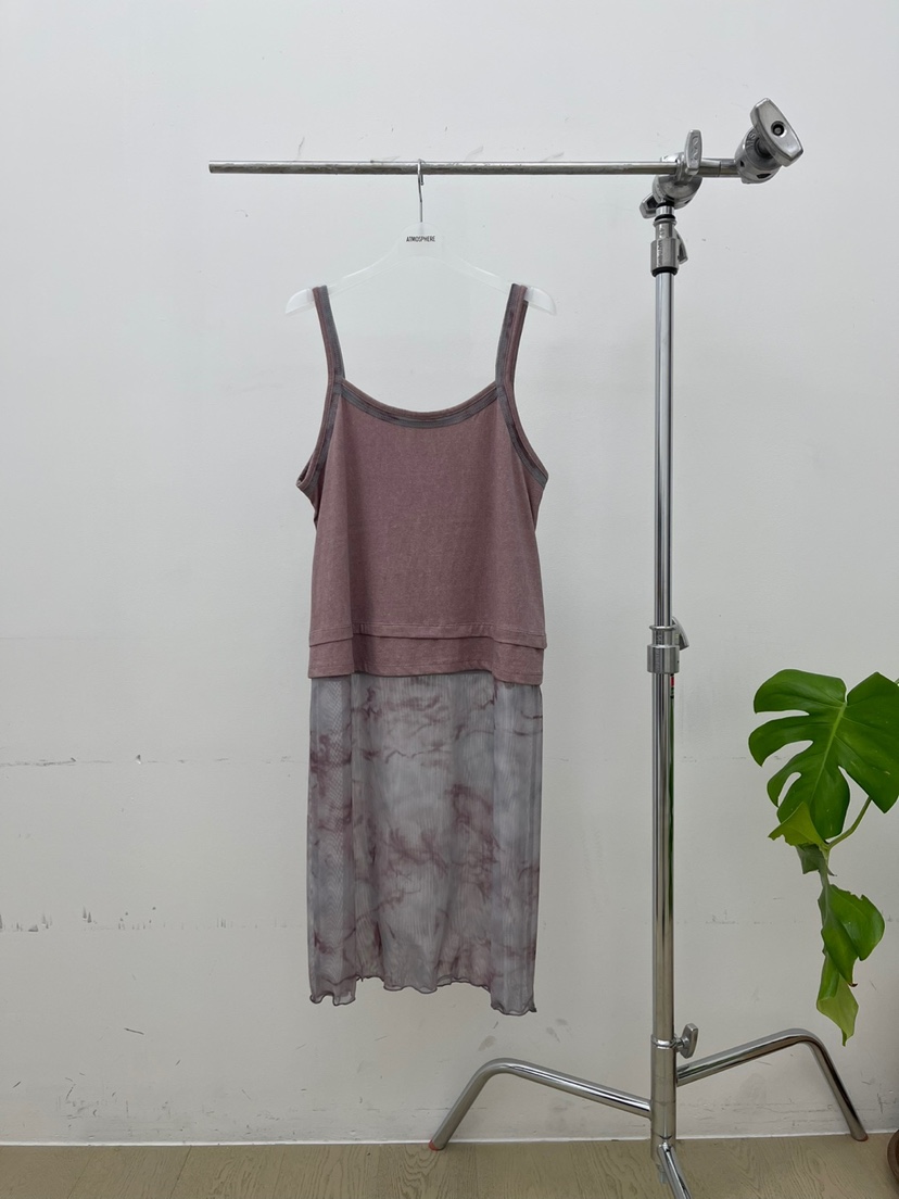 ATMOSPHERE韓國直郵㊣女裝新品推薦人氣真品熱賣25春夏連衣裙ATMOSPHERE/BLING連衣裙圖色2