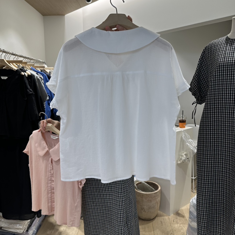 MARANT韓國直郵㊣女裝新款真品職業休閑時尚推薦襯衫蕾絲衫MARANT襯衫/蕾絲衫