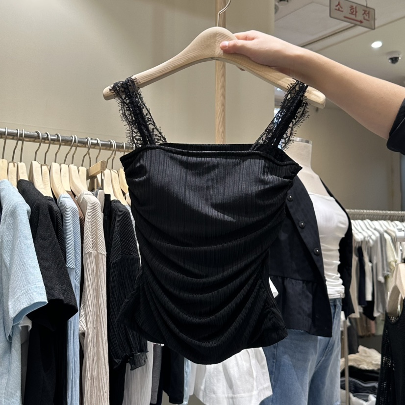 VINTAGE VIBE東大門㊣直郵女裝新款職業25春夏熱賣吊帶背心VINTAGE VIBE吊帶/背心圖色3