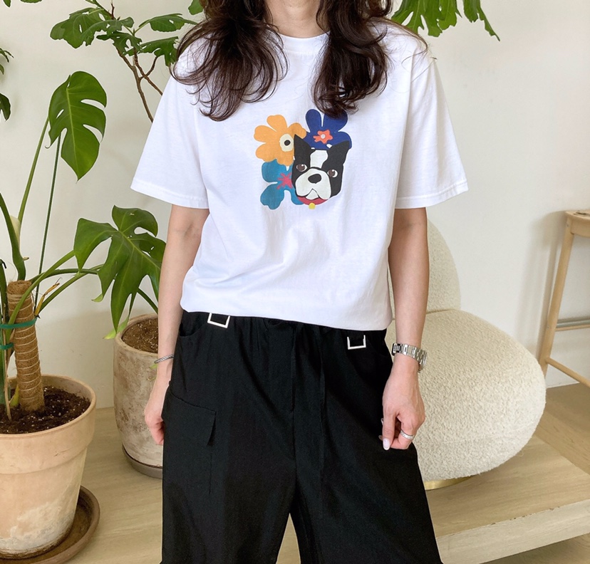 HANNA-A東大門㊣實拍女裝新品推薦25春夏時尚休閑人氣真品T恤HANNAT恤