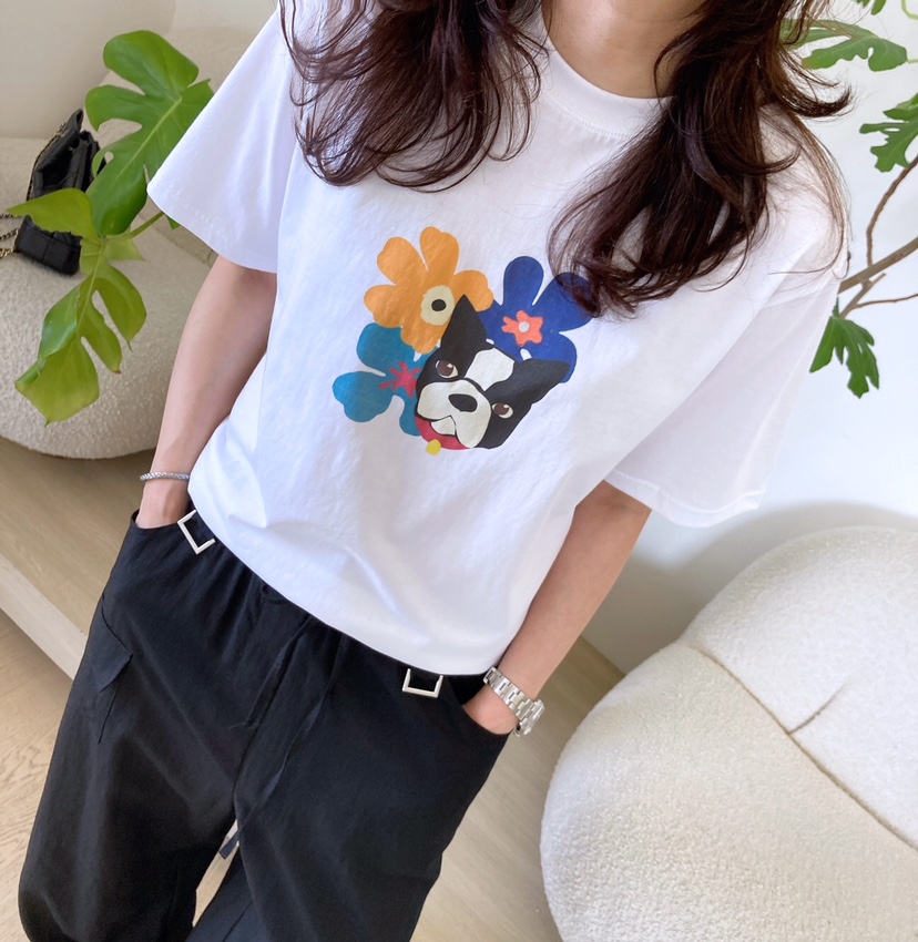 HANNA-A東大門㊣實拍女裝新品推薦25春夏時尚休閑人氣真品T恤HANNAT恤