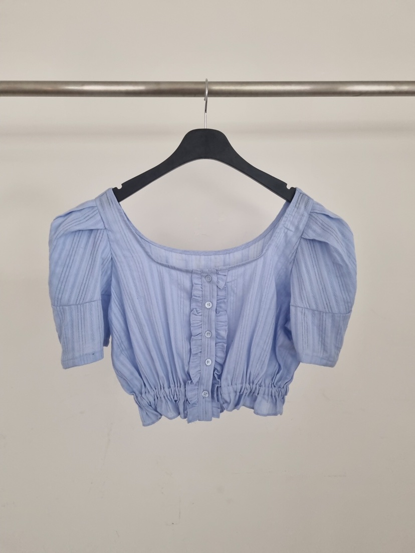 VERANDA東大門㊣代購女士新品25春夏推薦真品人氣襯衫蕾絲衫VERANDA襯衫/蕾絲衫圖色2