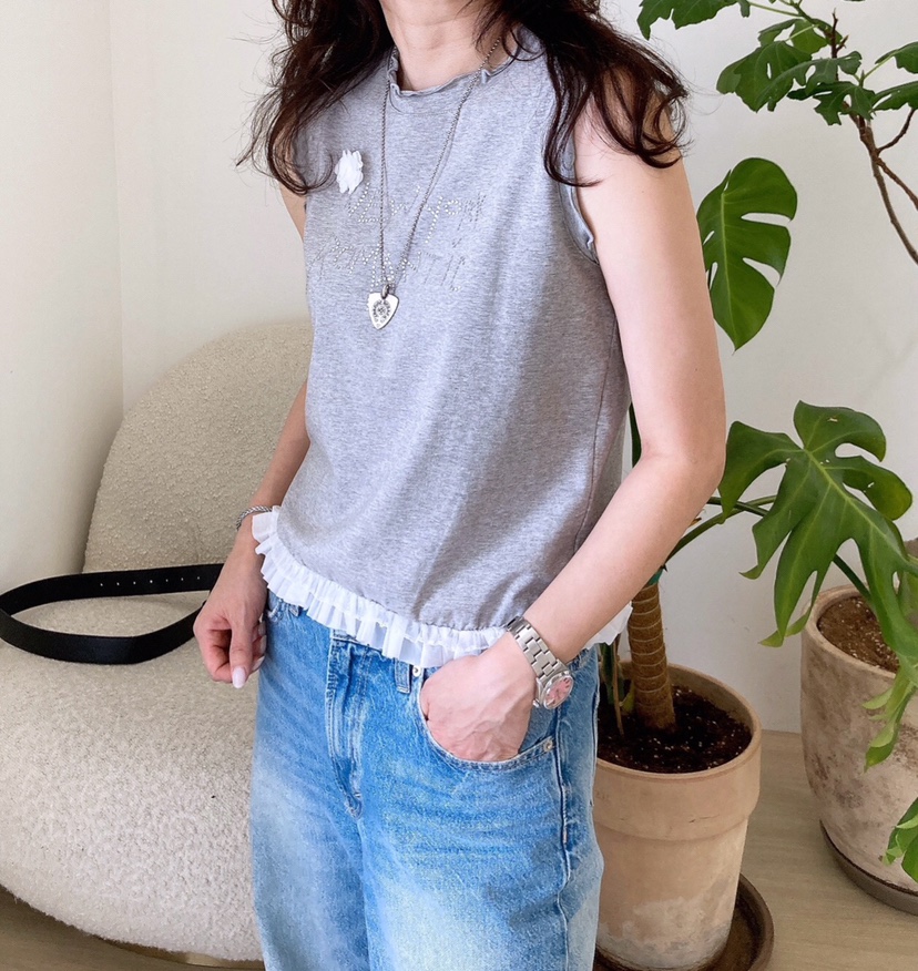 HANNA-A韓國代購㊣女裝新品職業休閑真品熱賣推薦吊帶背心HANNA吊帶/背心