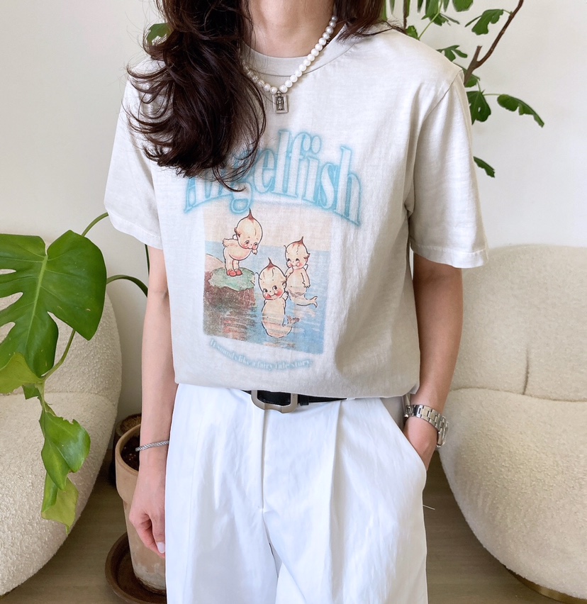 HANNA-A韓國代購㊣女士新款推薦熱賣人氣真品職業25春夏T恤HANNAT恤