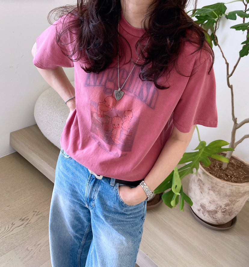 HANNA-A韓國代購㊣女士新款推薦熱賣人氣真品職業25春夏T恤HANNAT恤