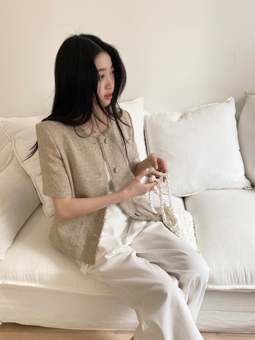 BOHEME韓國代購㊣女裝新品25春夏時尚推薦人氣熱賣休閑夾克BOHEME夾克