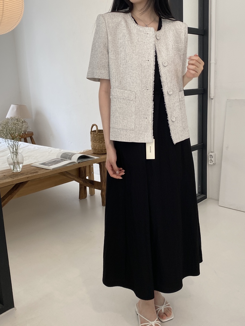 BOHEME韓國代購㊣女裝新品25春夏時尚推薦人氣熱賣休閑夾克BOHEME夾克