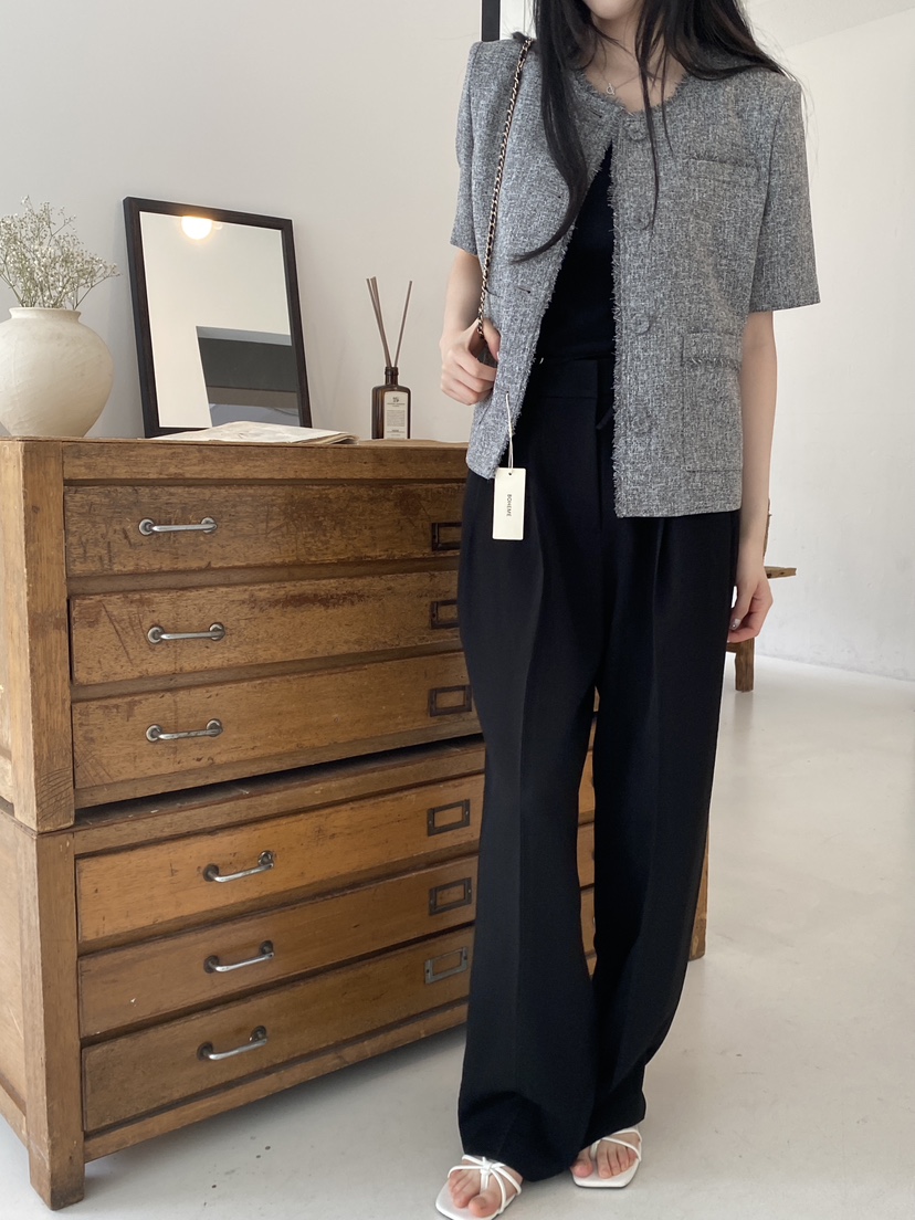 BOHEME韓國代購㊣女裝新品25春夏時尚推薦人氣熱賣休閑夾克BOHEME夾克