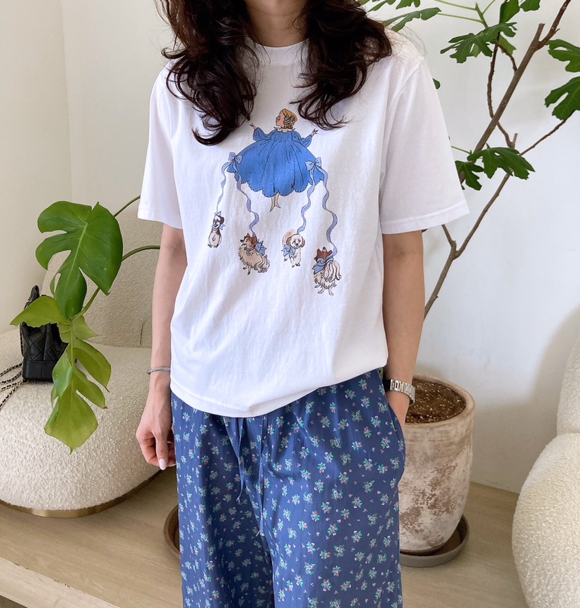 HANNA-A韓國代購㊣女裝新款職業真品推薦25春夏時尚人氣T恤HANNAT恤