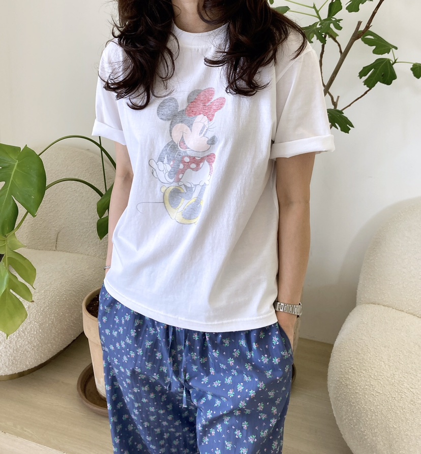 HANNA-A東大門㊣代購女士新款25春夏時尚職業休閑推薦T恤復古HANNAT恤