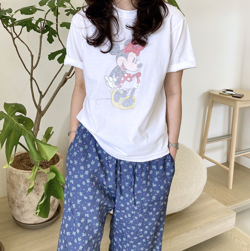 HANNA-A東大門㊣代購女士新款25春夏時尚職業休閑推薦T恤復古HANNAT恤