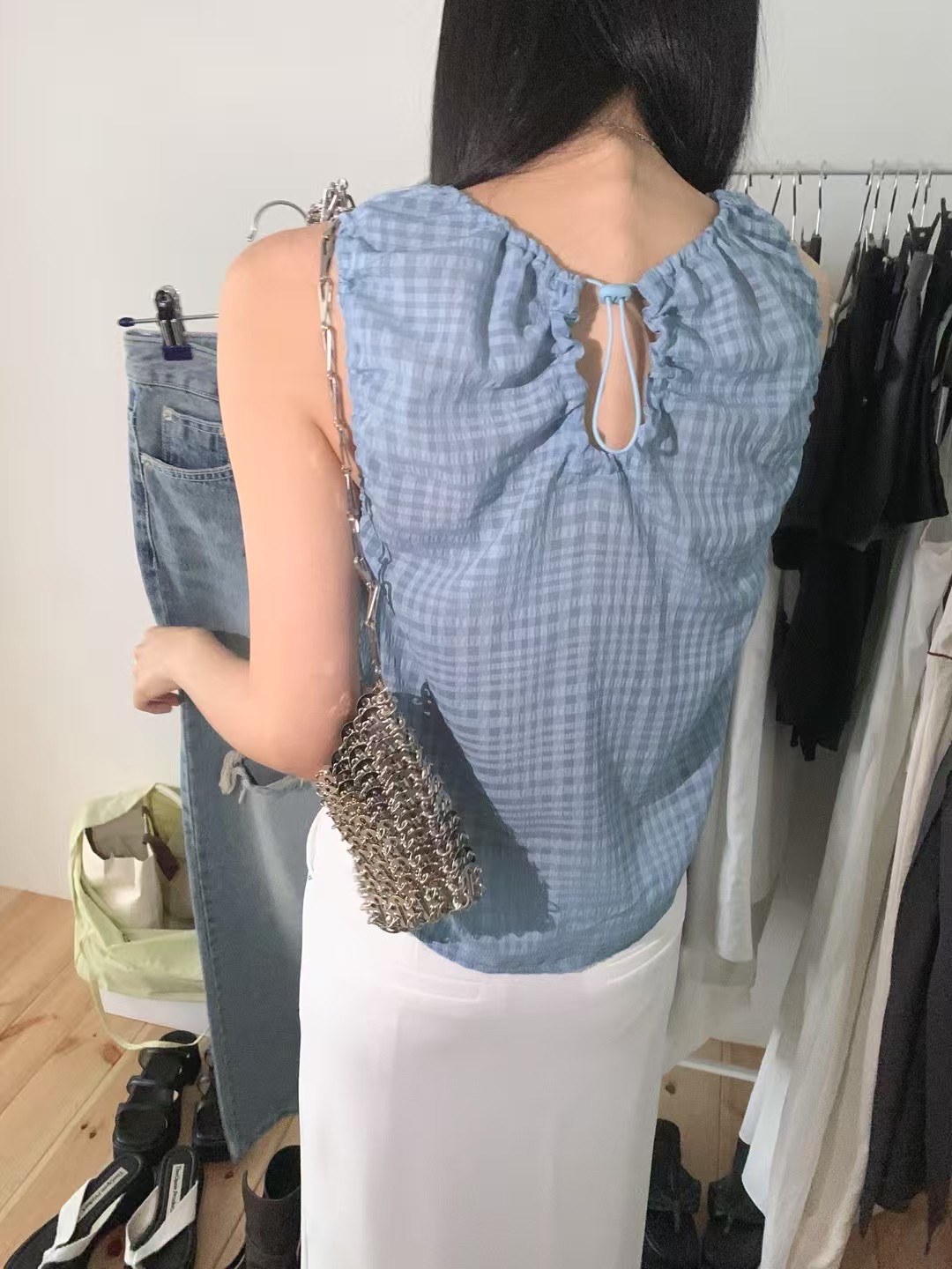 ARVO東大門㊣實拍女士新款推薦休閑25春夏職業熱賣吊帶背心ARVO吊帶/背心