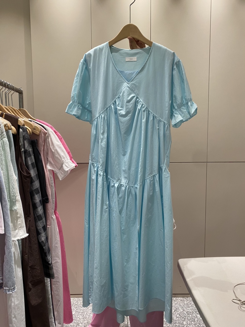SOF東大門㊣實拍女士新款25春夏推薦休閑真品人氣職業連衣裙SOF連衣裙圖色3