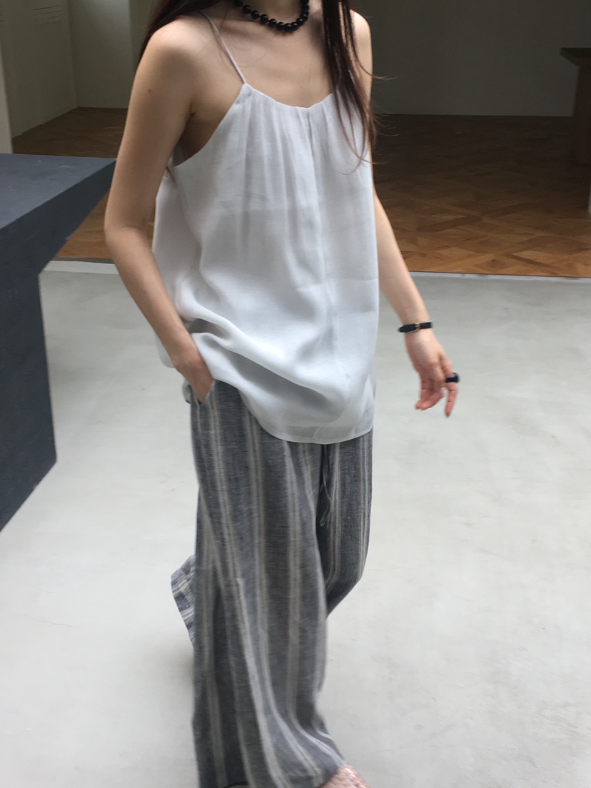 SPREAD韓國代購㊣女士新品熱賣25春夏休閑時尚職業吊帶背心SPREAD吊帶/背心