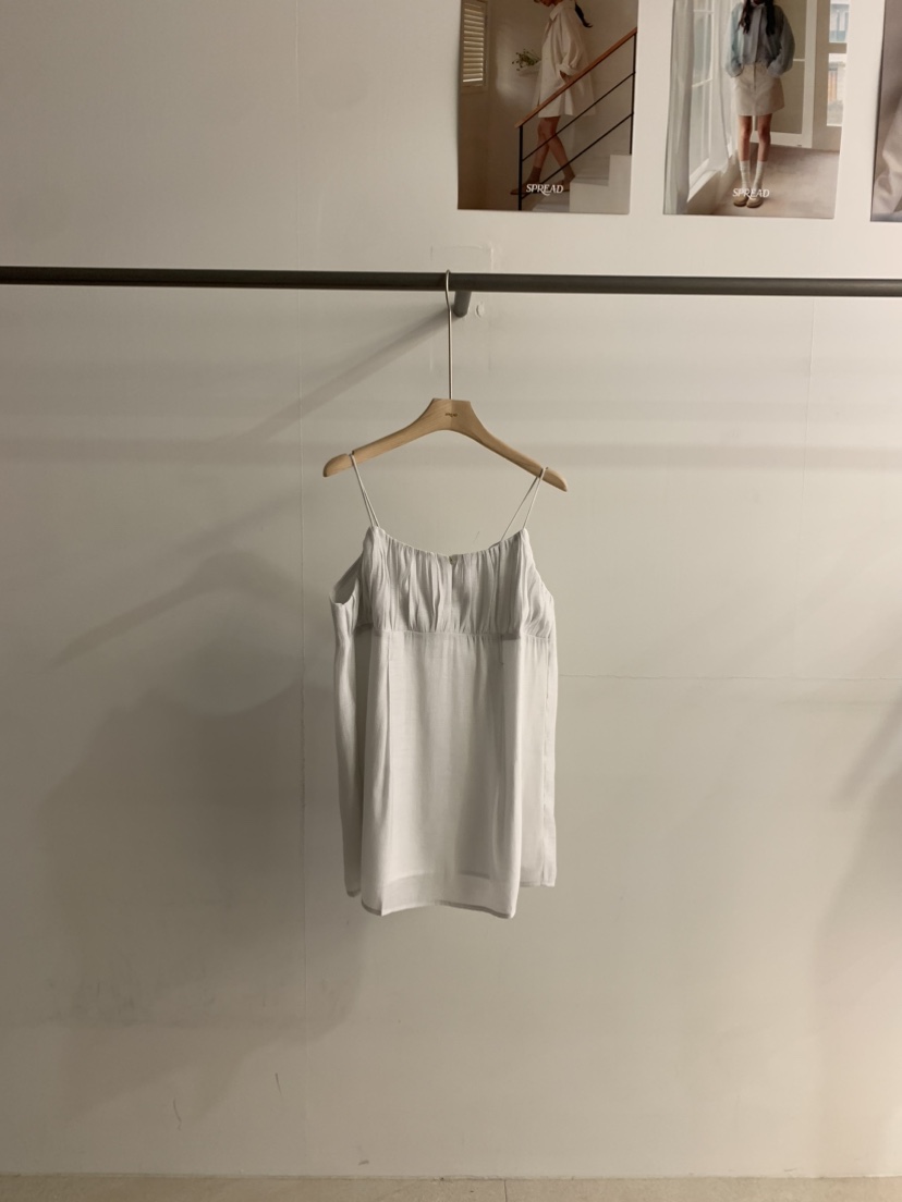 SPREAD韓國代購㊣女士新品熱賣25春夏休閑時尚職業吊帶背心SPREAD吊帶/背心圖色2