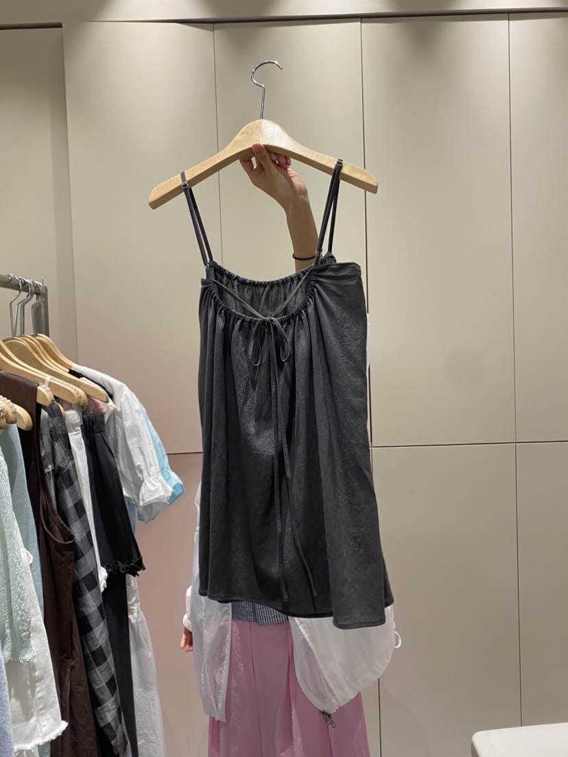 SOF東大門㊣代購女士新品職業推薦人氣休閑真品25春夏吊帶背心SOF吊帶/背心