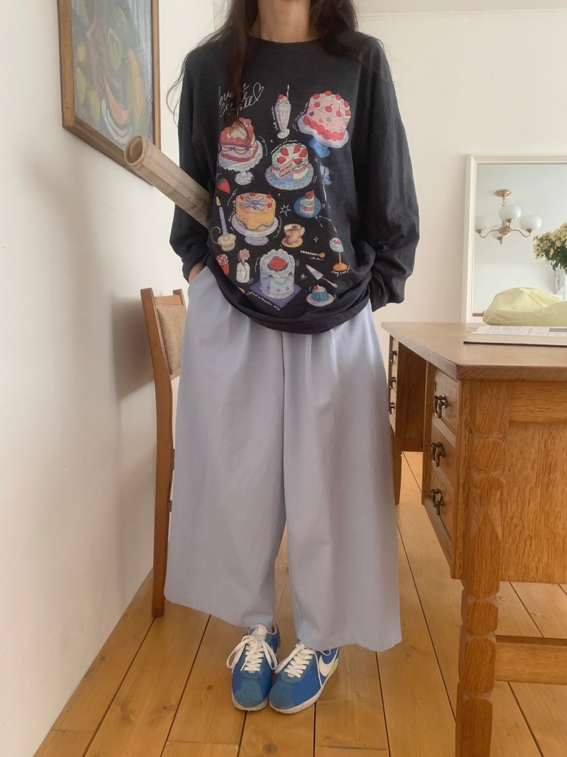 TOLL韓國代購㊣女士新款推薦25春夏休閑熱賣人氣真品休閑褲TOLL休閑褲