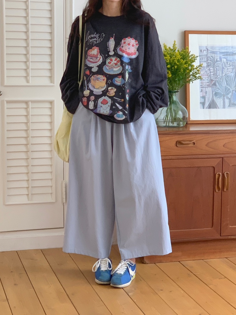 TOLL韓國代購㊣女士新款推薦25春夏休閑熱賣人氣真品休閑褲TOLL休閑褲