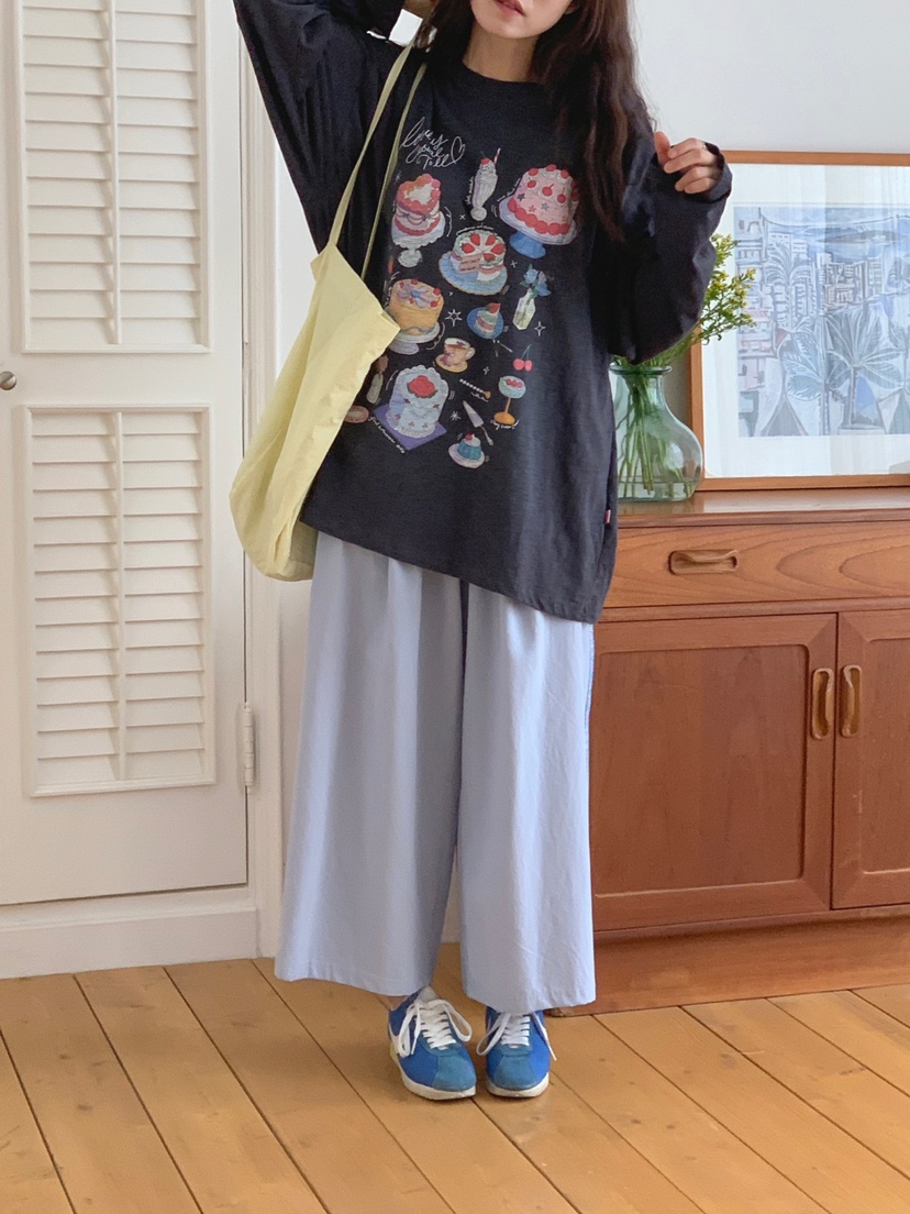 TOLL韓國代購㊣女士新款推薦25春夏休閑熱賣人氣真品休閑褲TOLL休閑褲